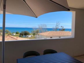 Résidence Marina di Bravone - appartement 6 personnes 5 adultes max Vue Mer 1er étage N156